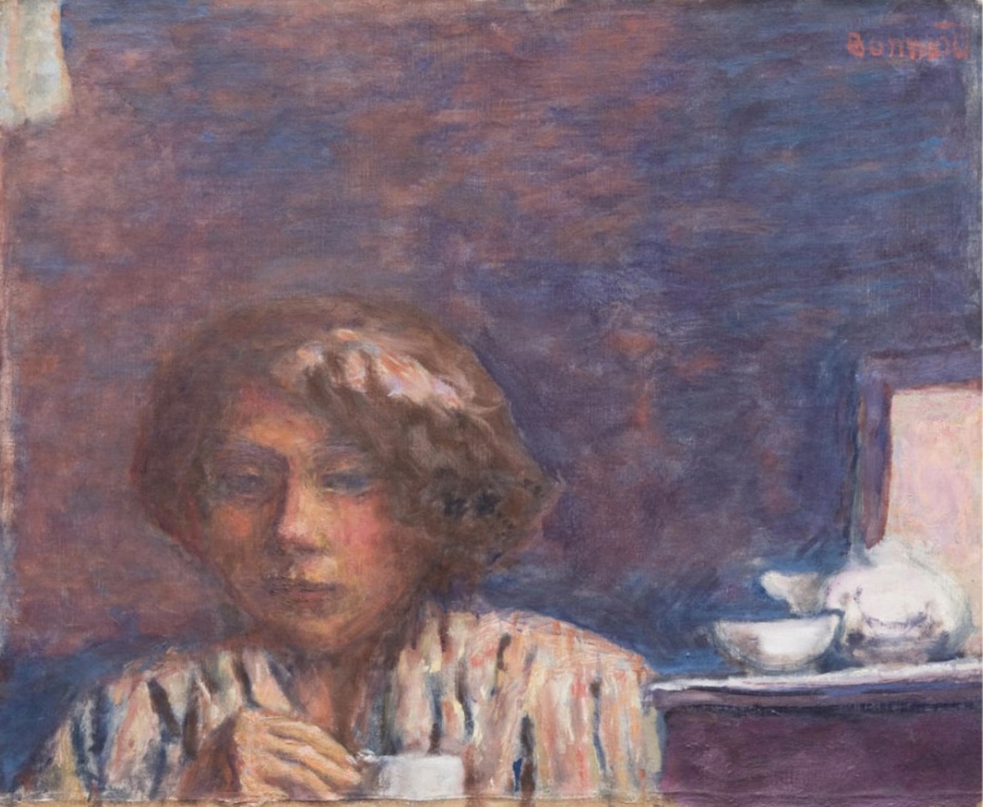 Pierre Bonnard "The Breakfast, 1922" Offset Lithograph