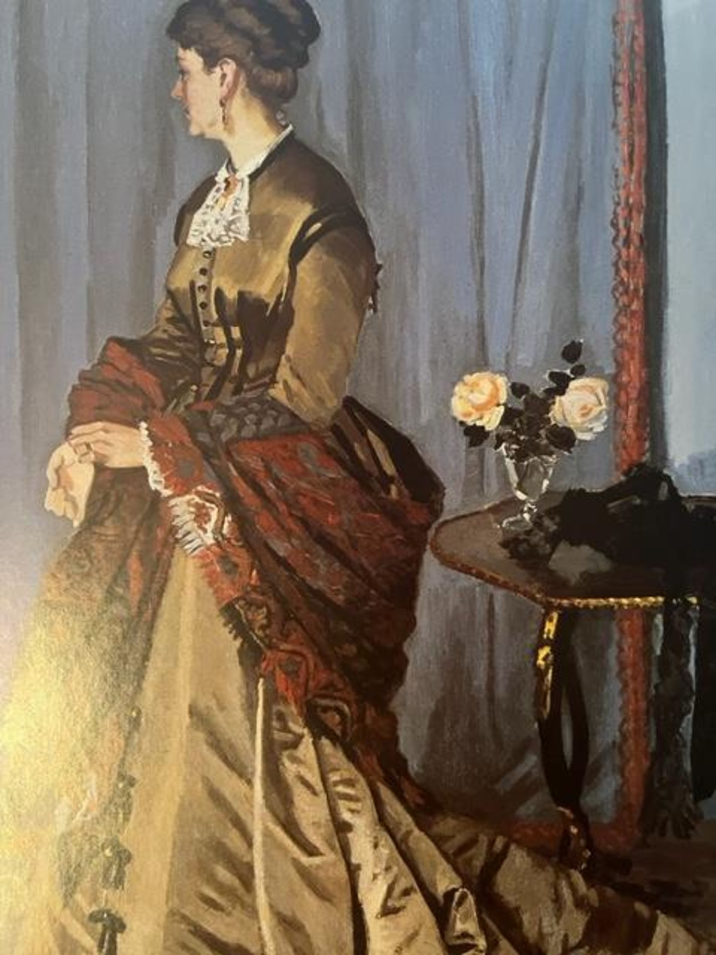 Claude Monet "Mrs. Gaudibert" Print. - Image 2 of 4