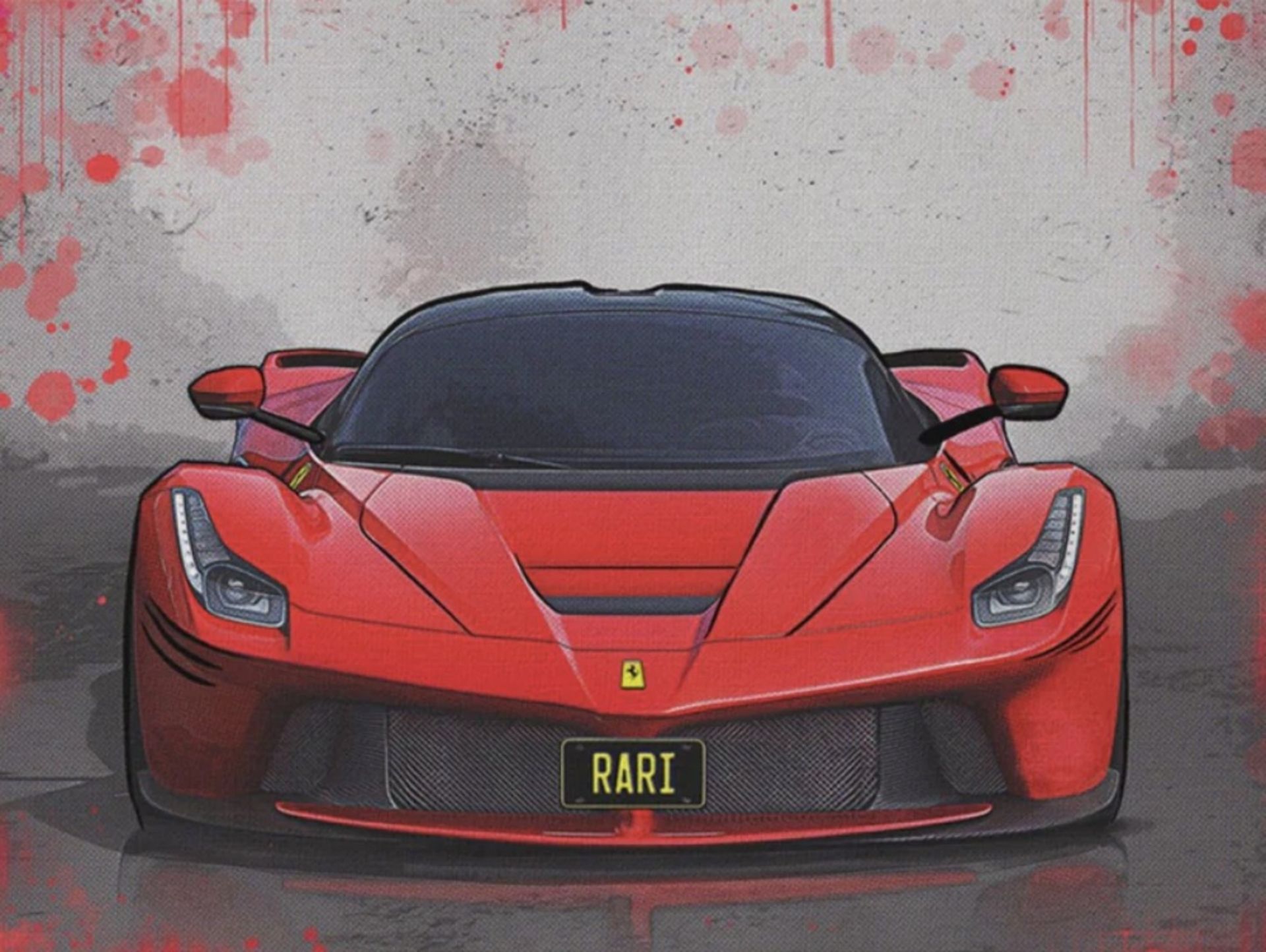 Ferrari LaFerrari Canvas Print
