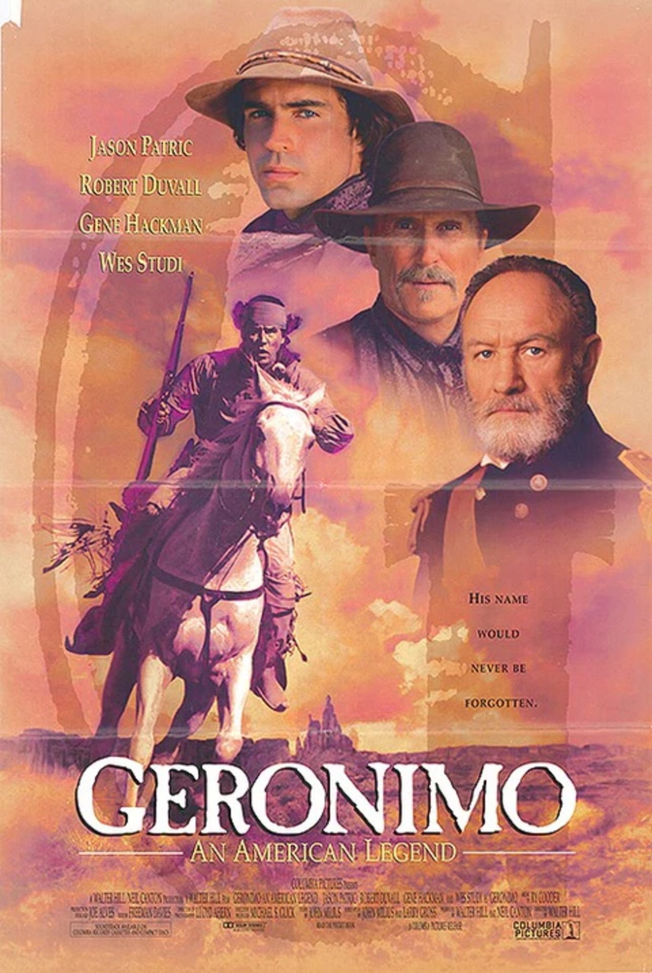 Geronimo 1993 Movie Poster