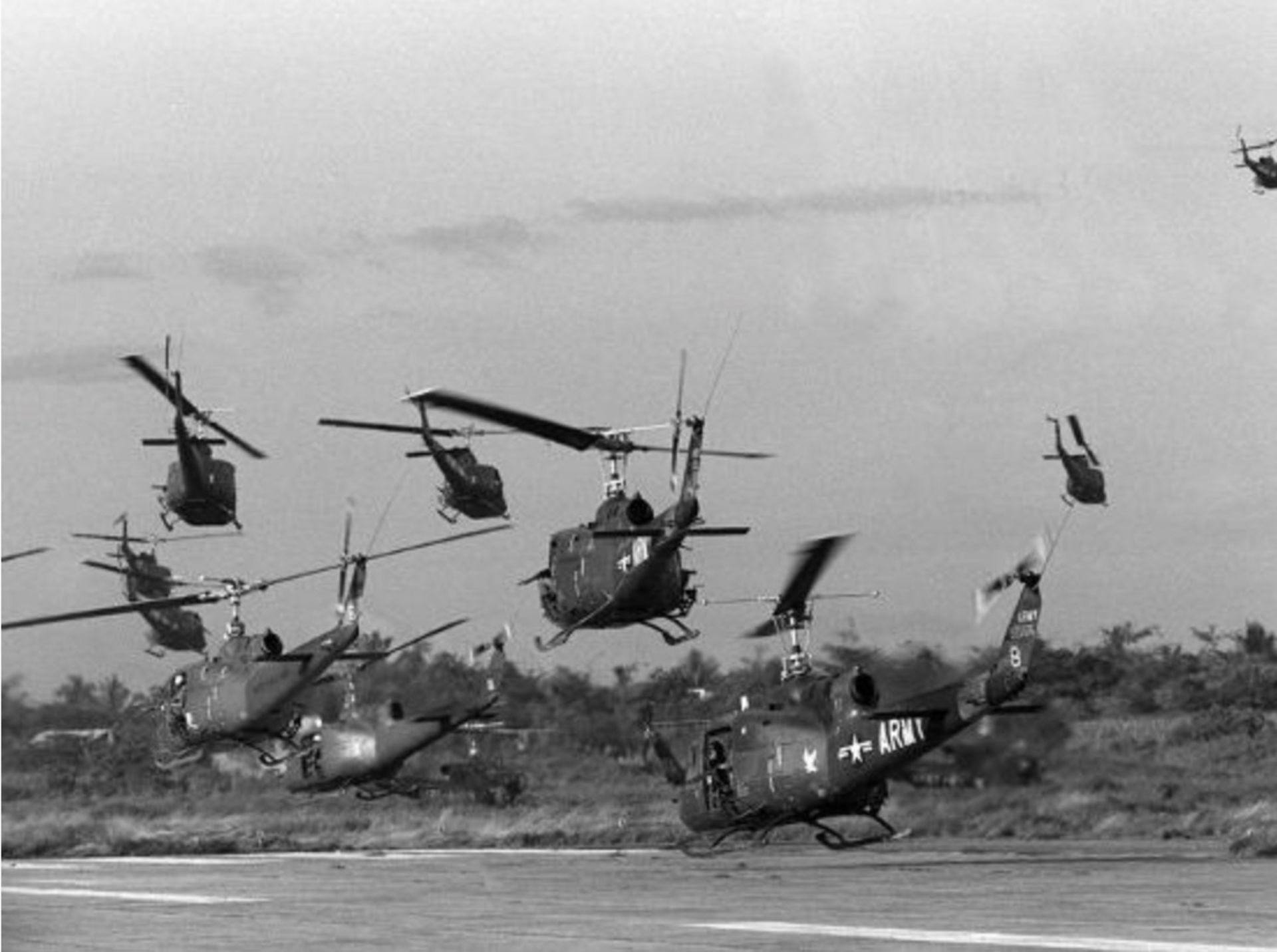 Vietnam War, Huey Assault Print