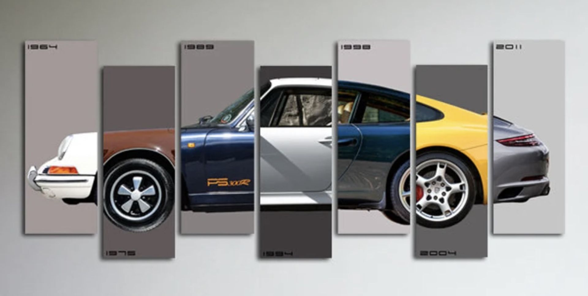 Porsche 911 Evolution Canvas Print