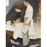 Norman Rockwell "Freedom from Fear" Print.