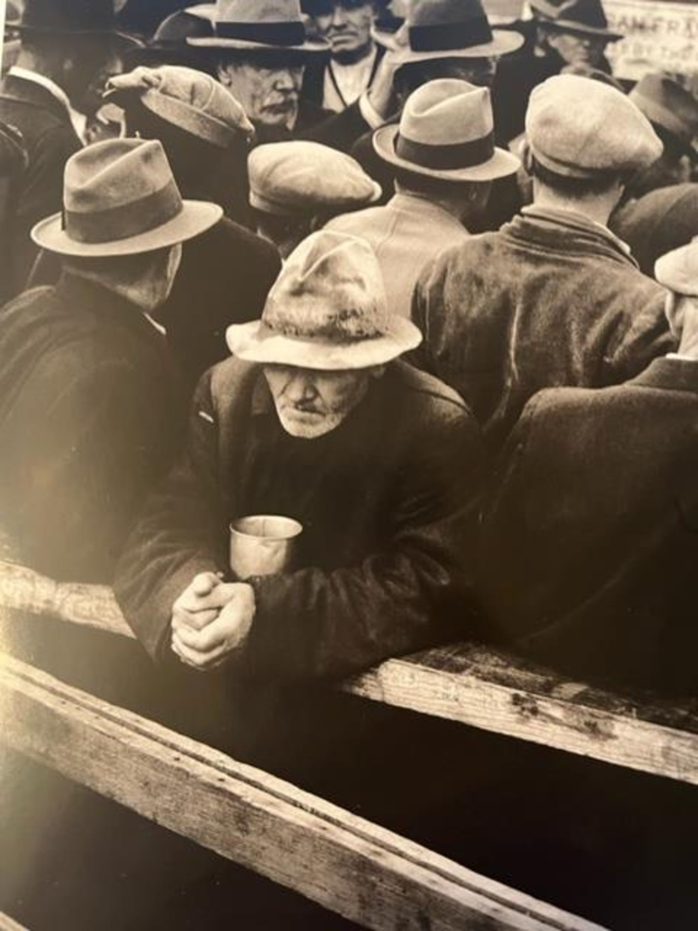 Dorothea Lange "White Angel Bread Line" Print. - Image 8 of 10