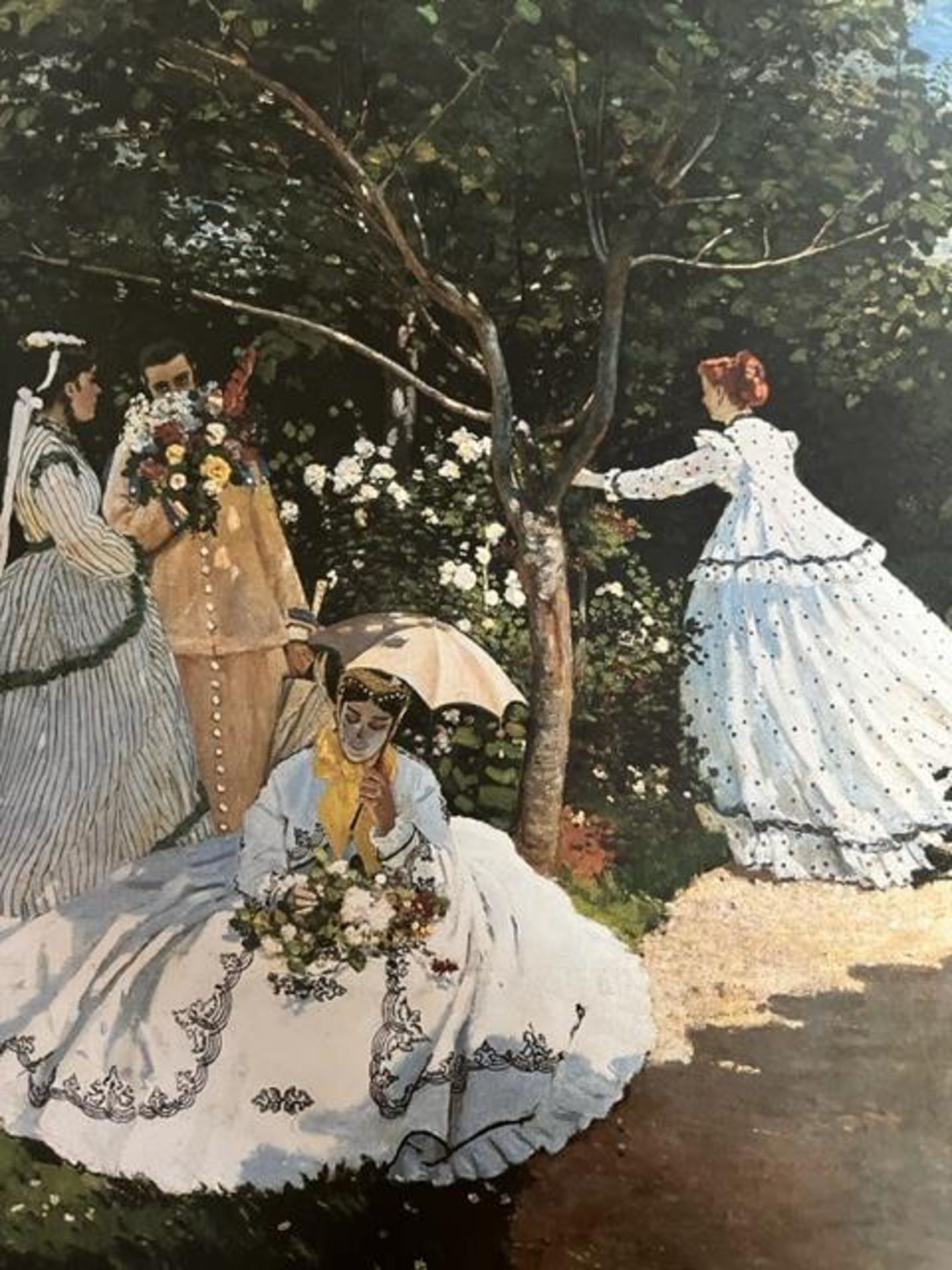 Claude Monet "Women in the Garden" Print. - Image 7 of 12