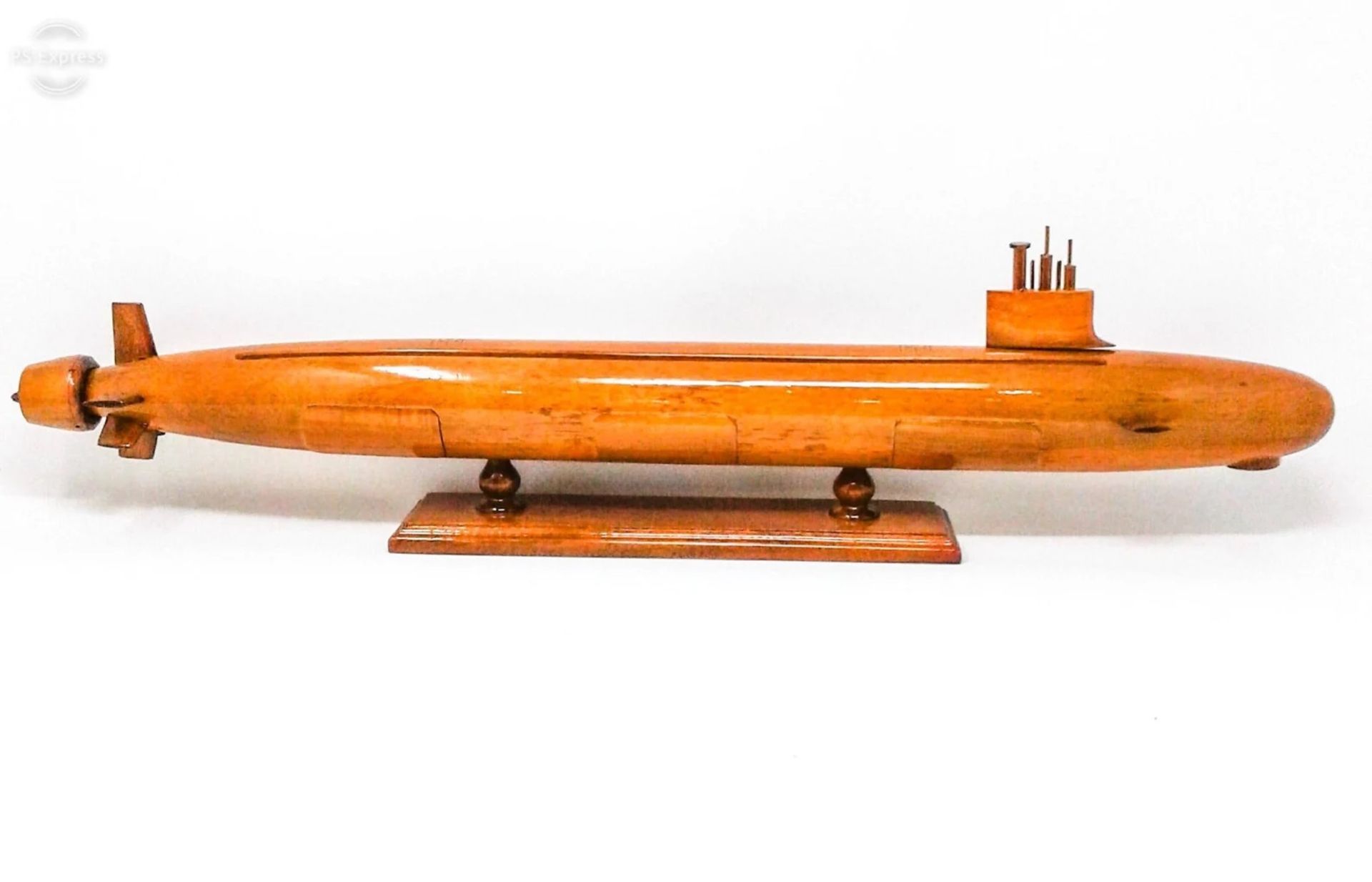 Virginia Class Submarine Scale Wooden Seacraft Model