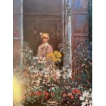 Claude Monet "Camile Monet at the Window" Print.