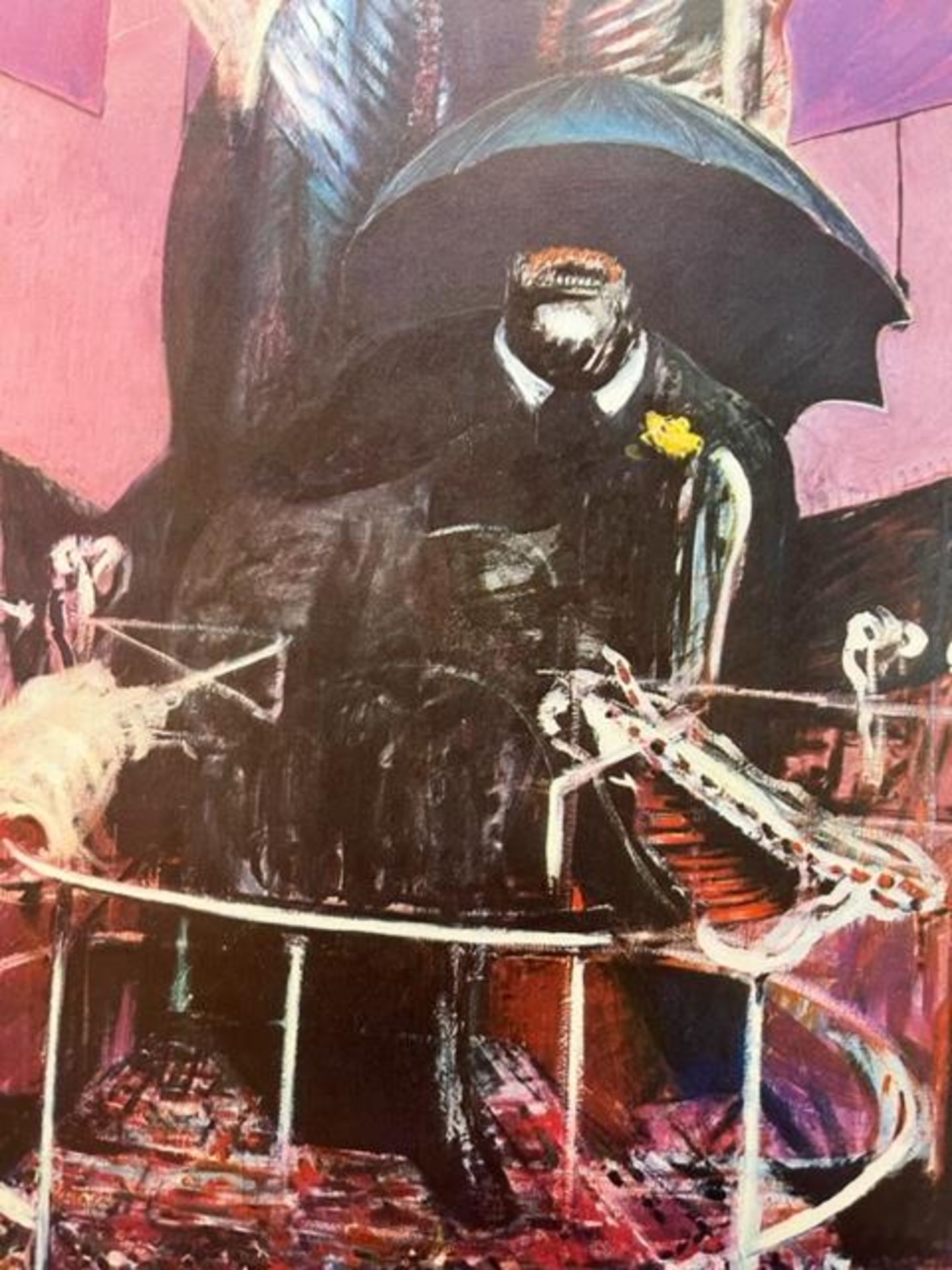 Francis Bacon "Painting" Print. - Image 9 of 12