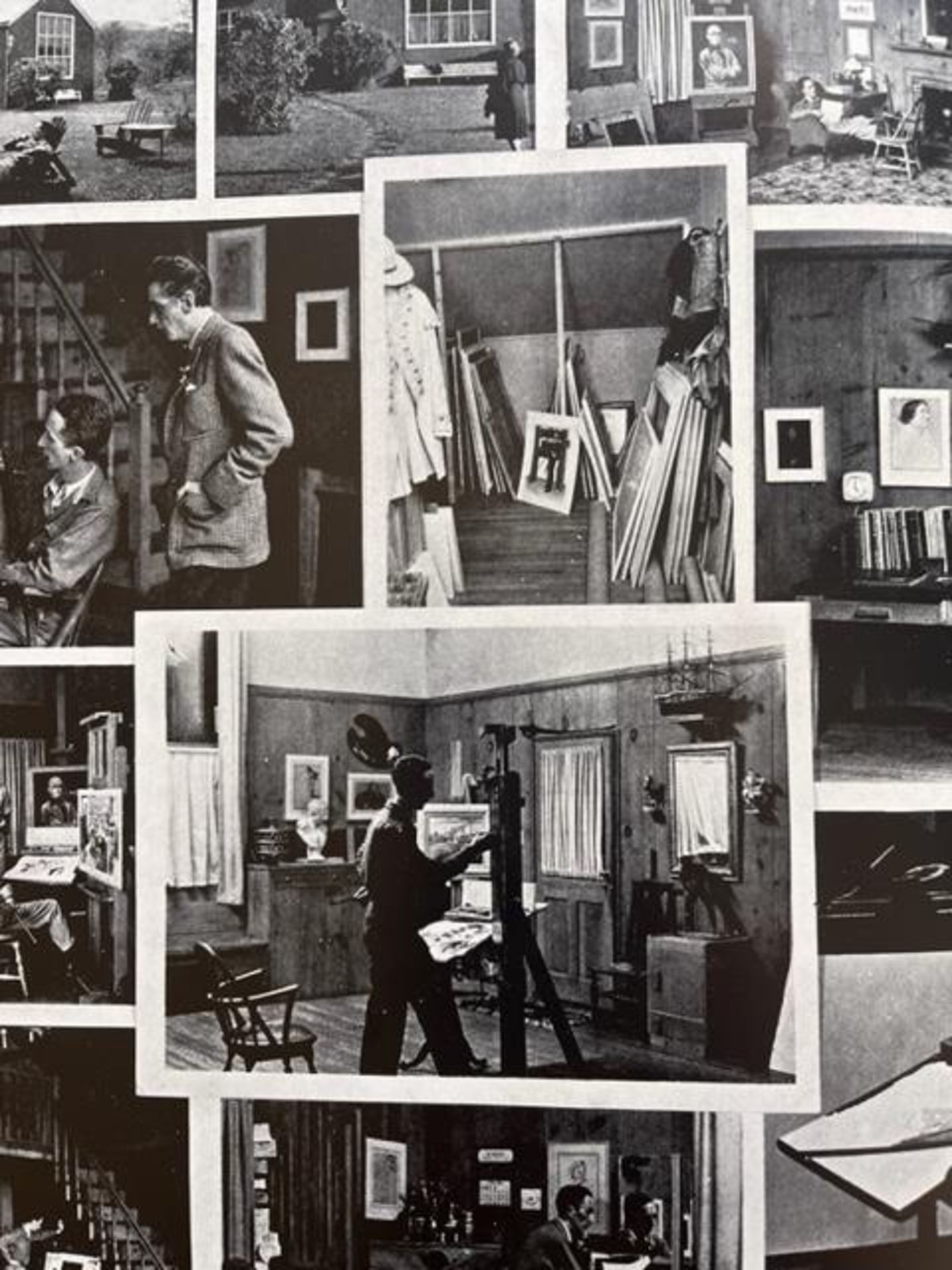 Norman Rockwell "Rockwell's New Studio" Print. - Bild 8 aus 12