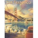 San Francisco Travel Poster