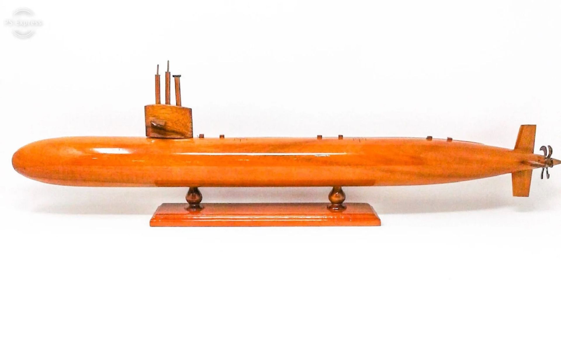 Los Angeles Class Submarine Wooden Seacraft Scale Model - Bild 3 aus 4