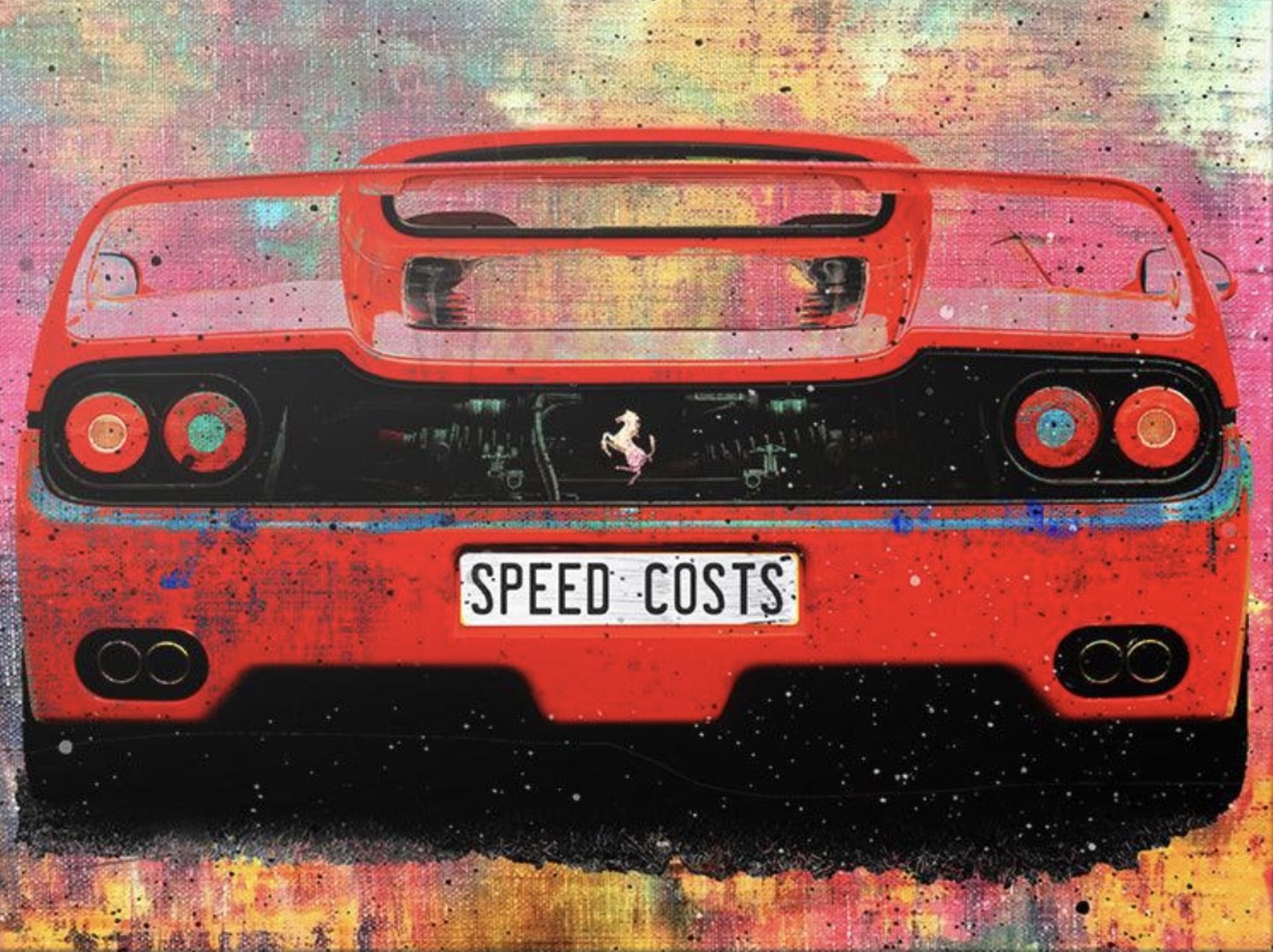 Ferrari F50 Canvas Print