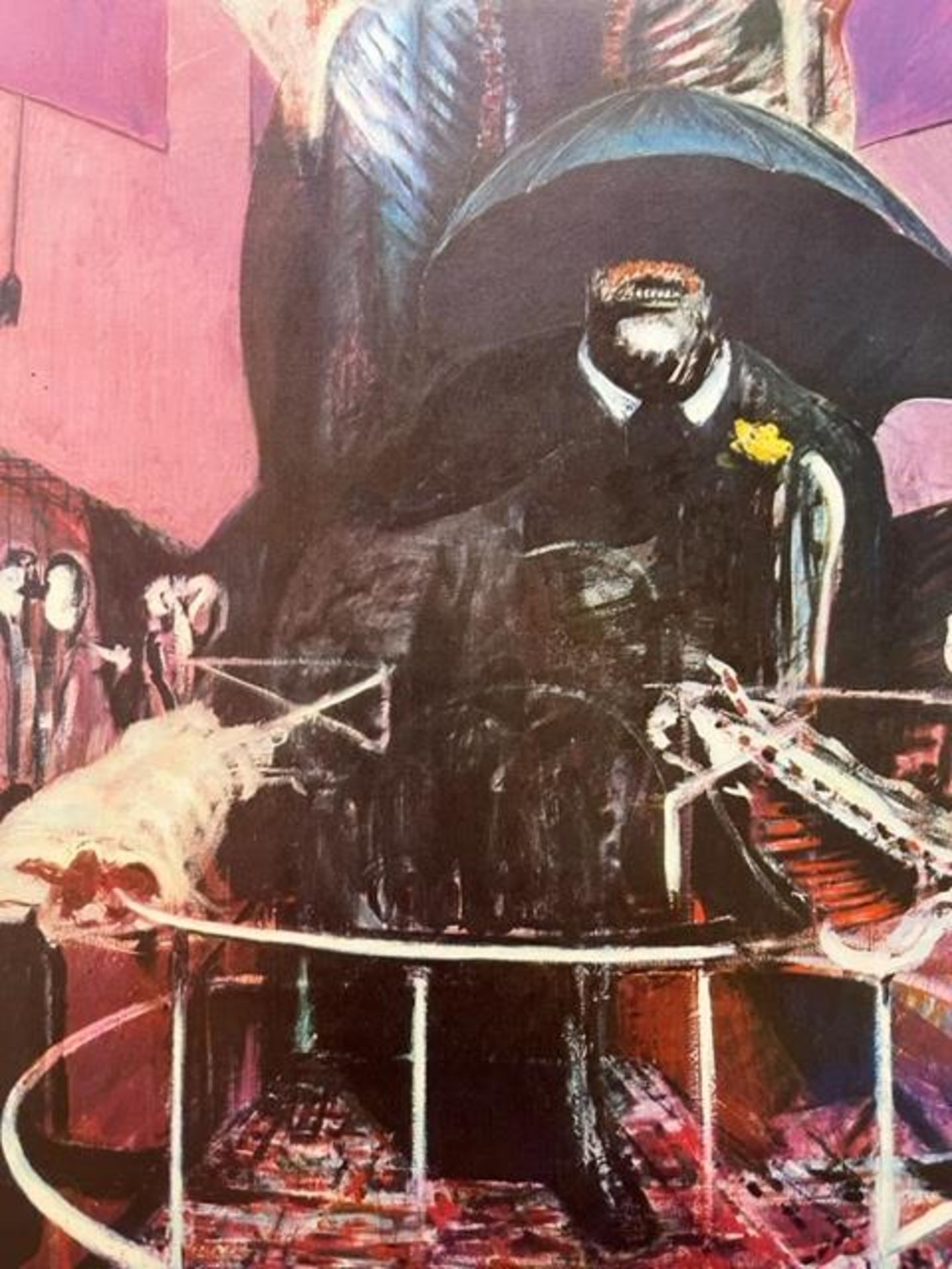 Francis Bacon "Painting" Print. - Image 7 of 12