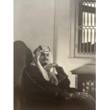 Yousuf Karsh "King Faisal" Print.