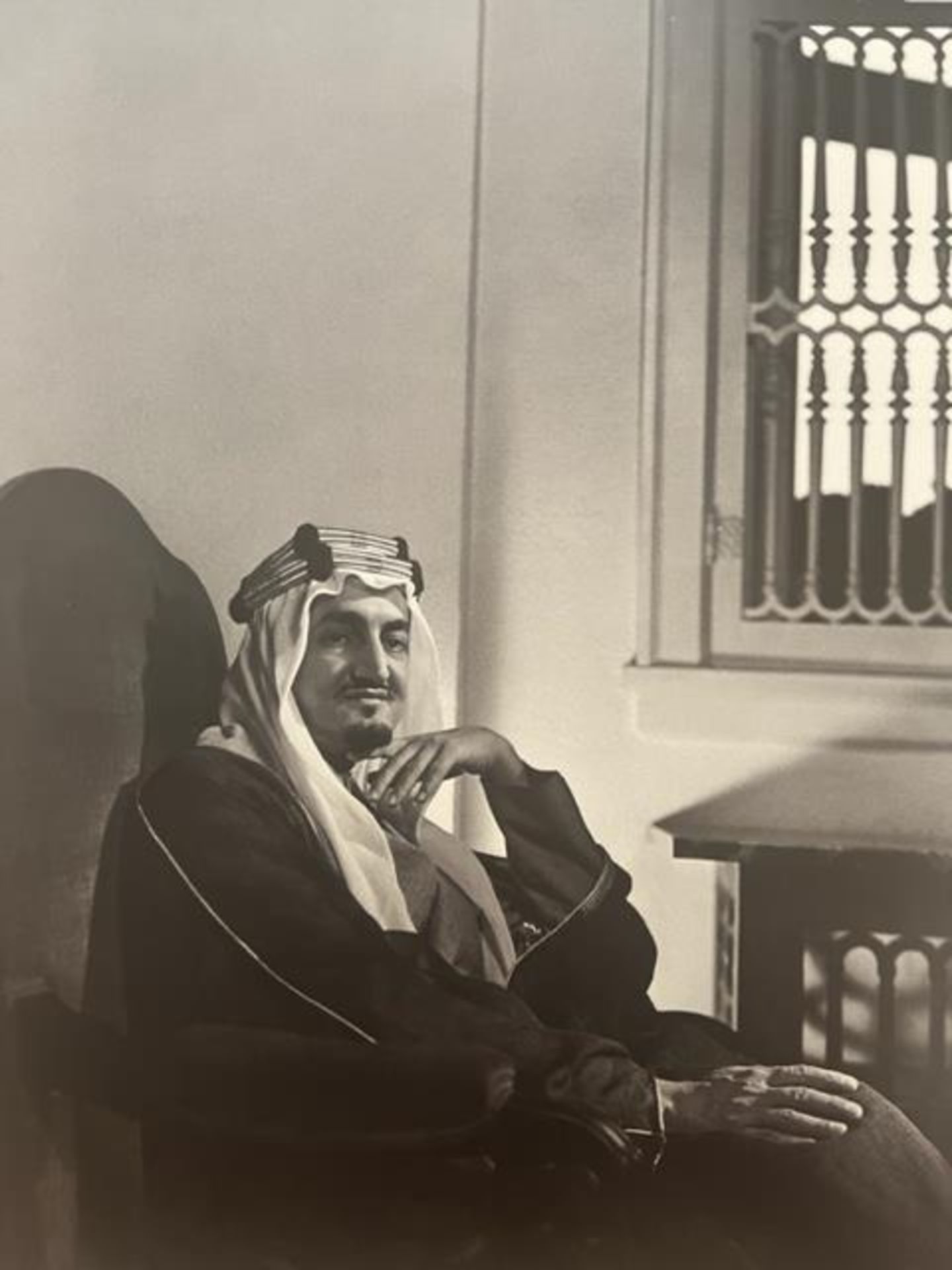 Yousuf Karsh "King Faisal" Print.