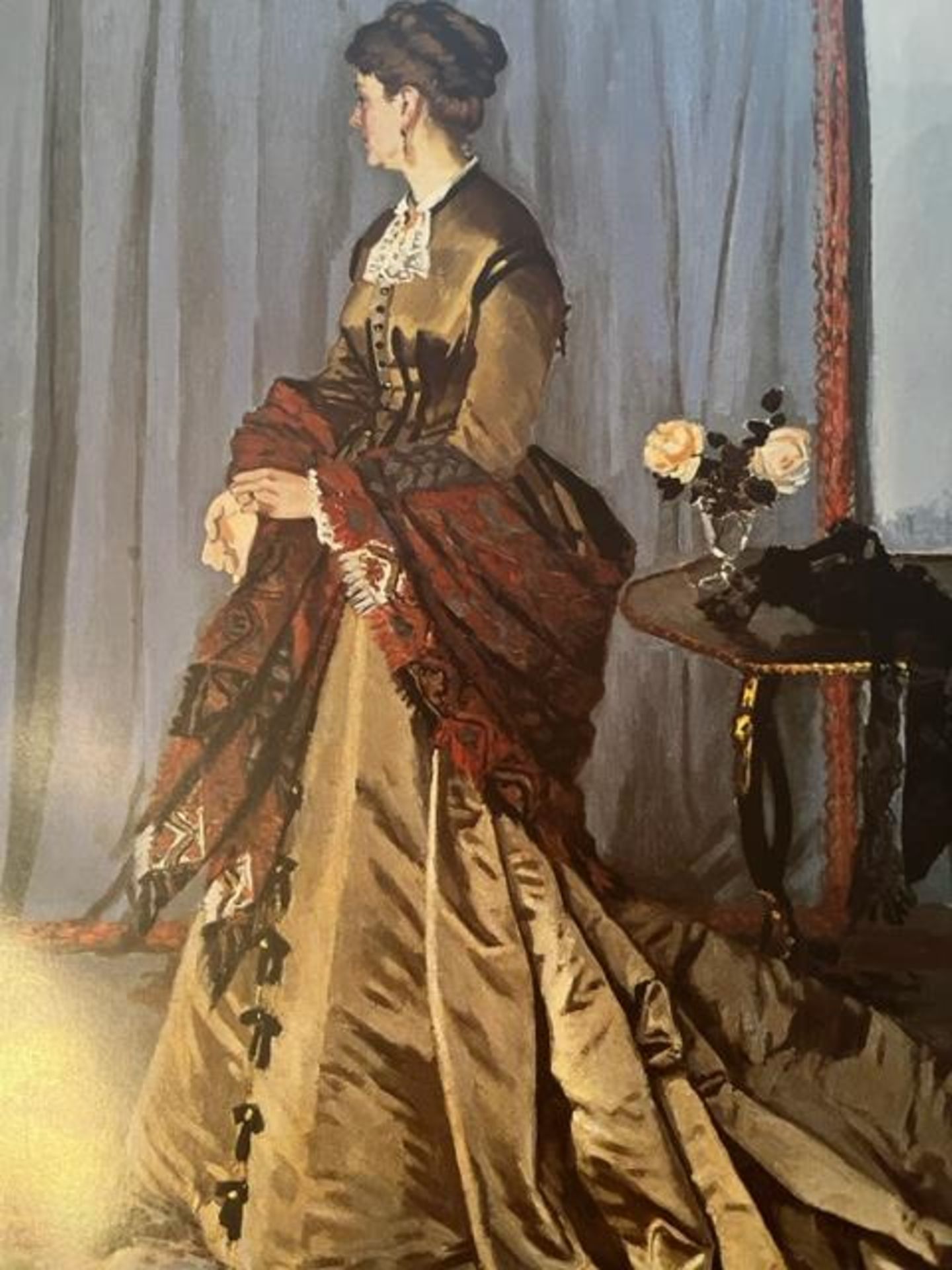 Claude Monet "Mrs. Gaudibert" Print.