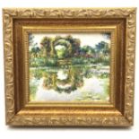 Claude Monet "Flowering Arches, Giverny" Print