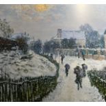 Claude Monet "Leon Lhermitte" Print.