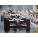 Nigel Mansell Canvas Print