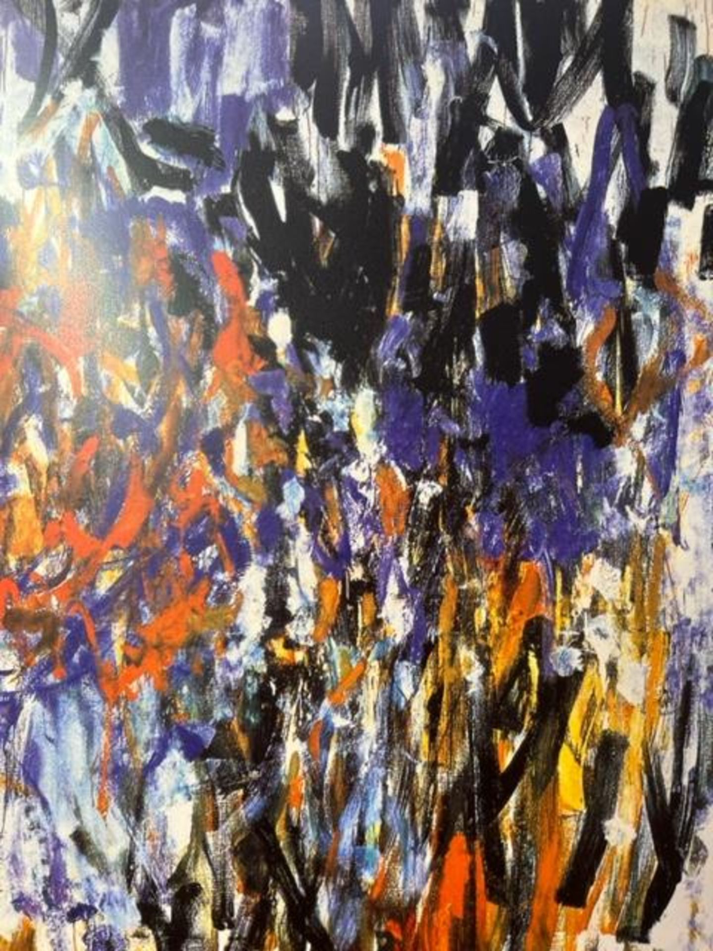 Joan Mitchell "Straw" Print. - Image 2 of 6