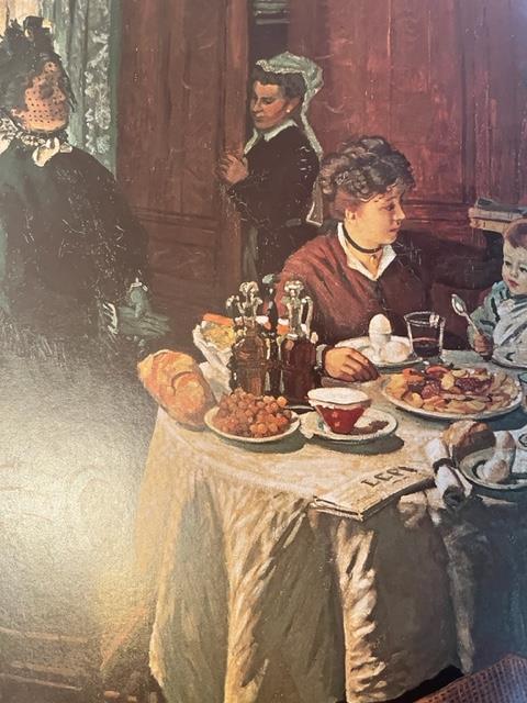 Claude Monet "Luncheon" Print. - Image 3 of 4