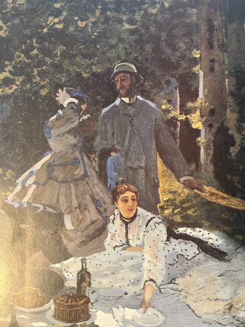 Claude Monet "Luncheon on the Grass" Print. - Image 2 of 3