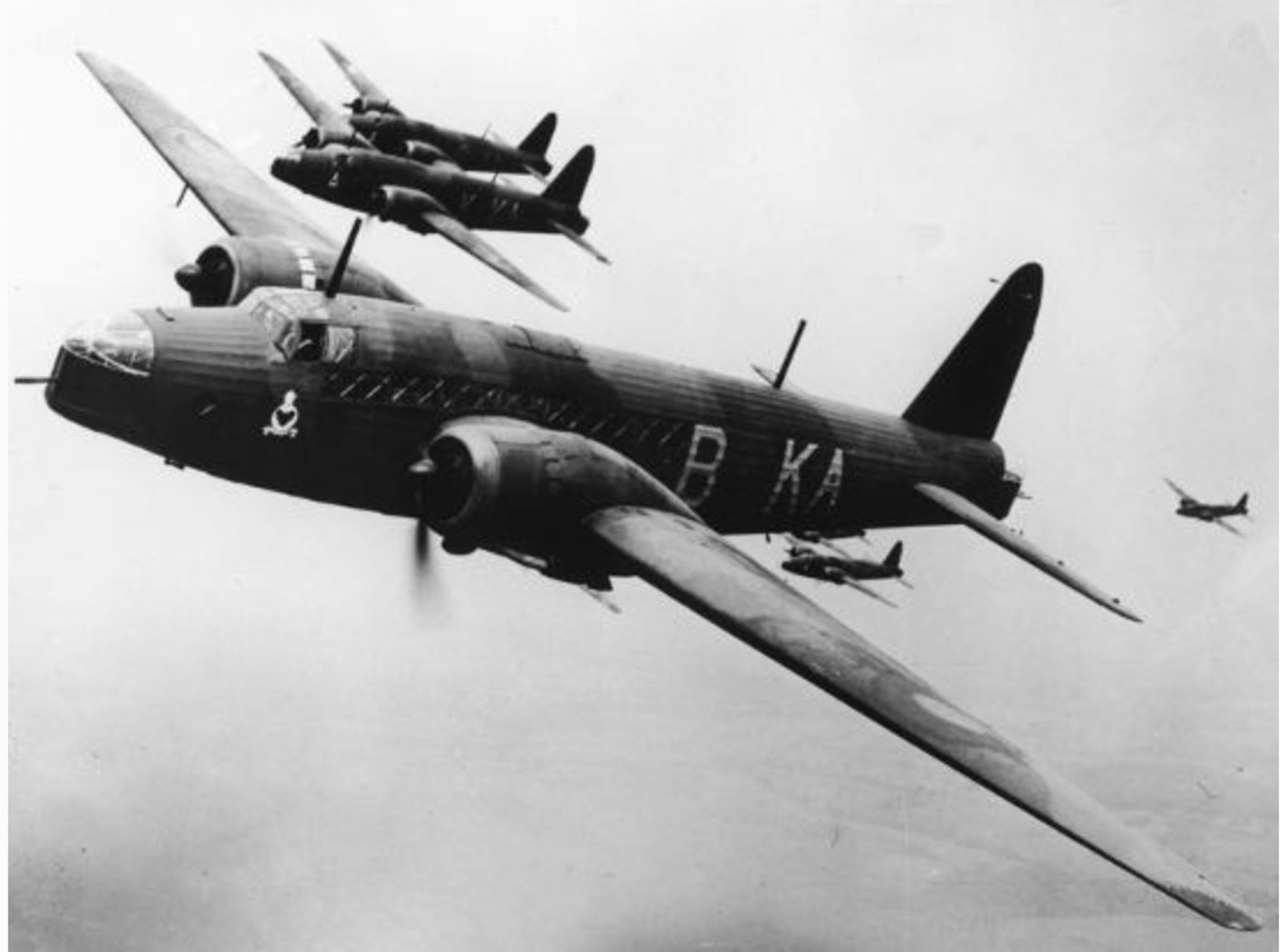 WWII, Royal Air Force, Vickers Wellington Bomber