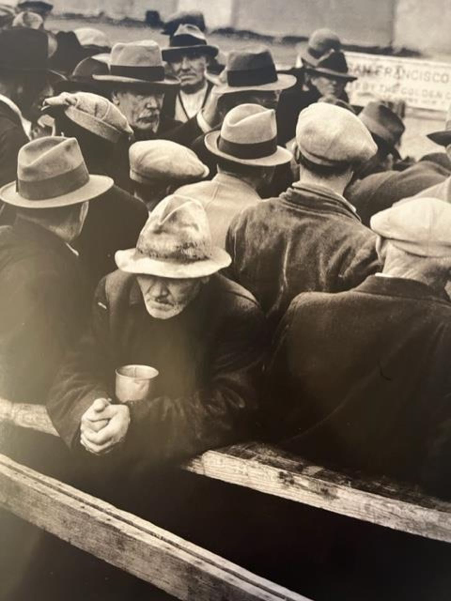 Dorothea Lange "White Angel Bread Line" Print.