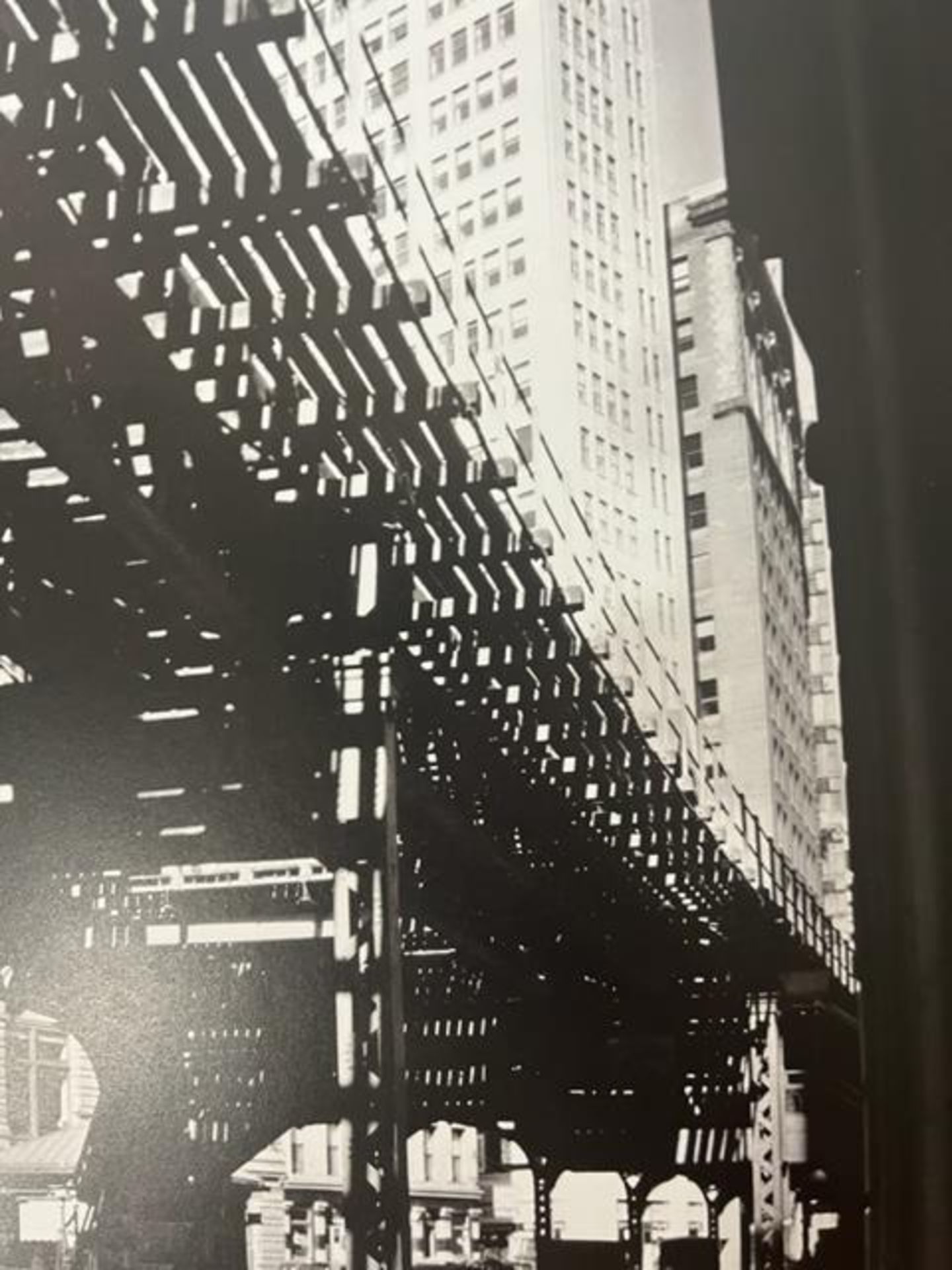 Berenice Abbott "El, Second and Third Avenue Lines" Print. - Image 2 of 6