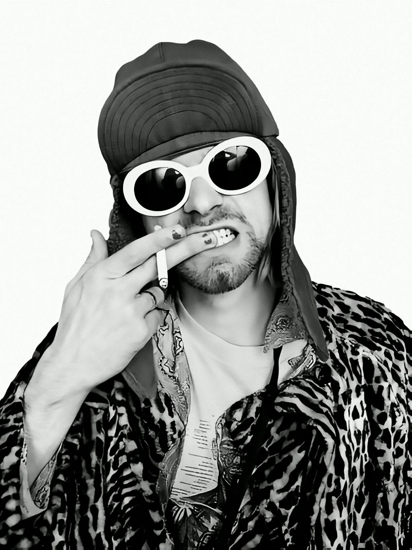 Kurt Cobain "Smoking" Print