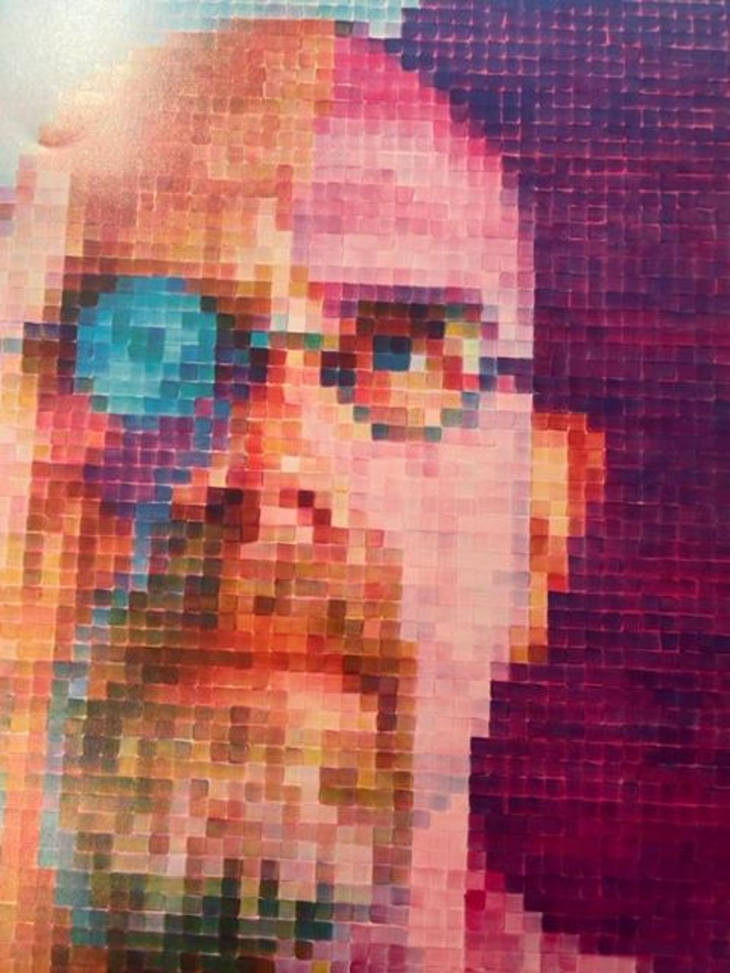 Chuck Close "Self-Portrait III" Print. - Bild 2 aus 6