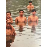 Zhang Huan "Raising Water Level" Print.