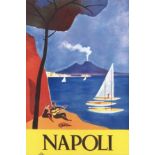 Napoli Travel Canvas Print