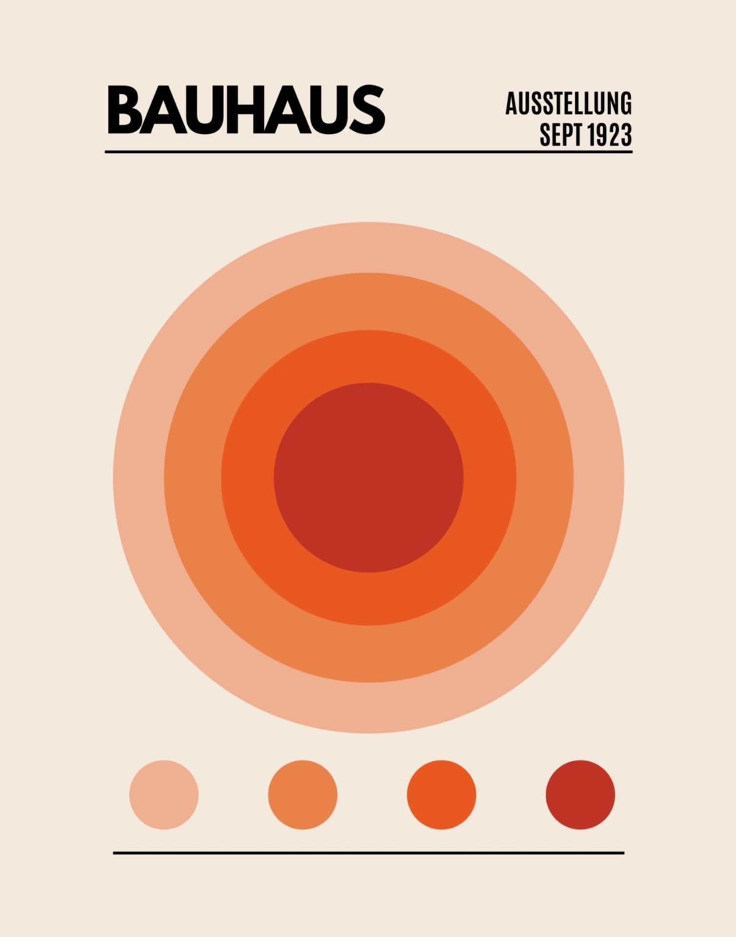 Bauhaus "September, 1923" Print