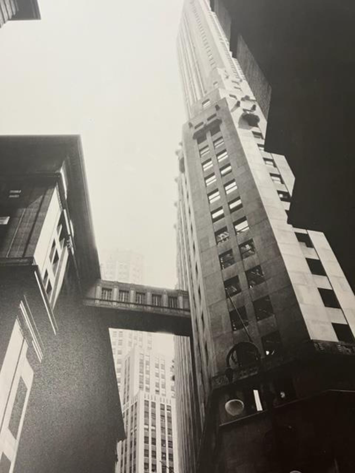 Berenice Abbott "Stone and William Streets" Print. - Image 6 of 6