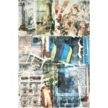 Robert Rauschenberg "Catastrophe, 1996" Offset Lithograph