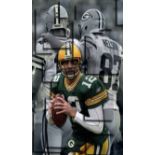 Aaron Rodgers Print on Canvas