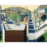 Wayne Thiebaud "Valley Streets, 2003" Offset Lithograph