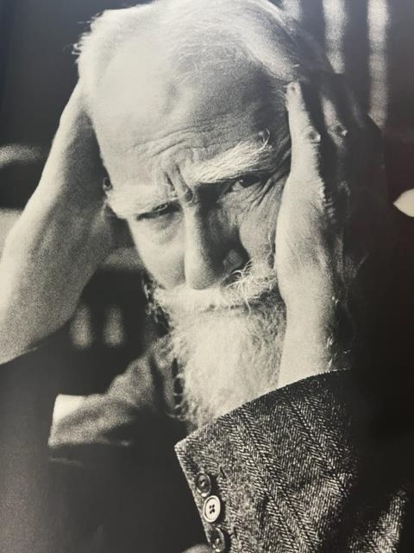 Alfred Eisenstaedt "George Bernard Shaw" Print. - Image 6 of 6