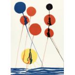 Alexander Calder "Balloons, 1973" Offset Lithograph