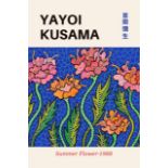 Yayoi Kusama "Summer Flower, 1988" Offset Lithograph
