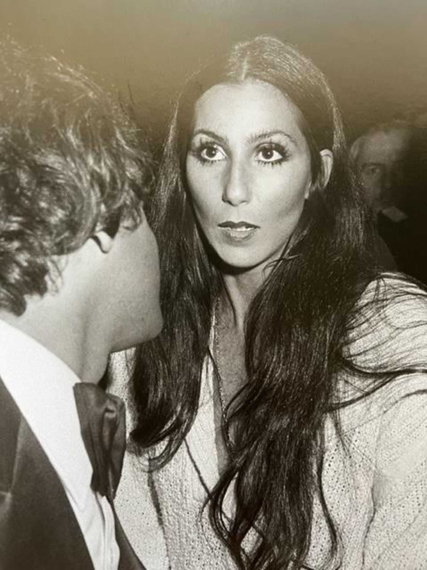 Ian Schrager "Cher with Steve" Print. - Image 2 of 6