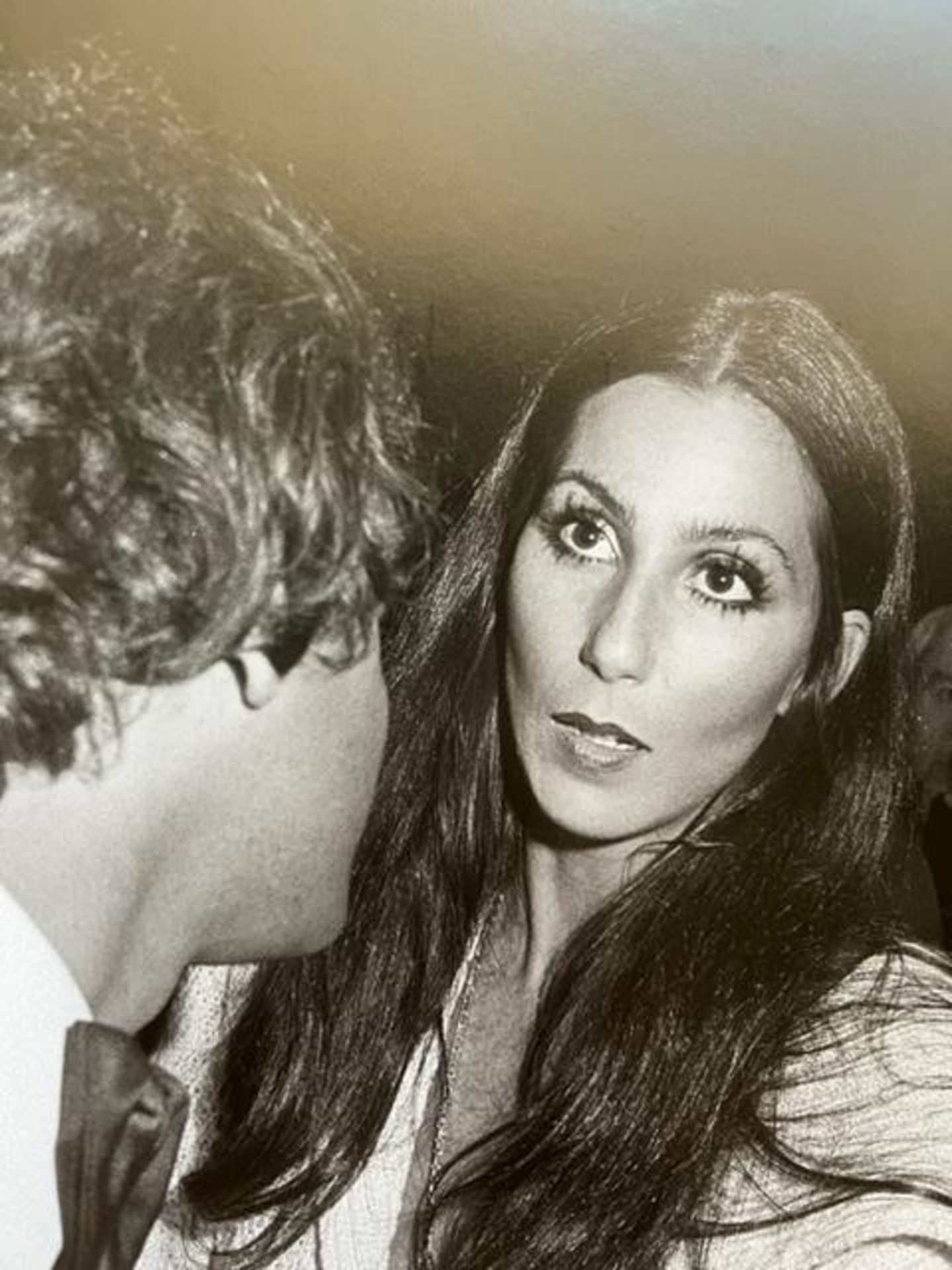 Ian Schrager "Cher with Steve" Print.