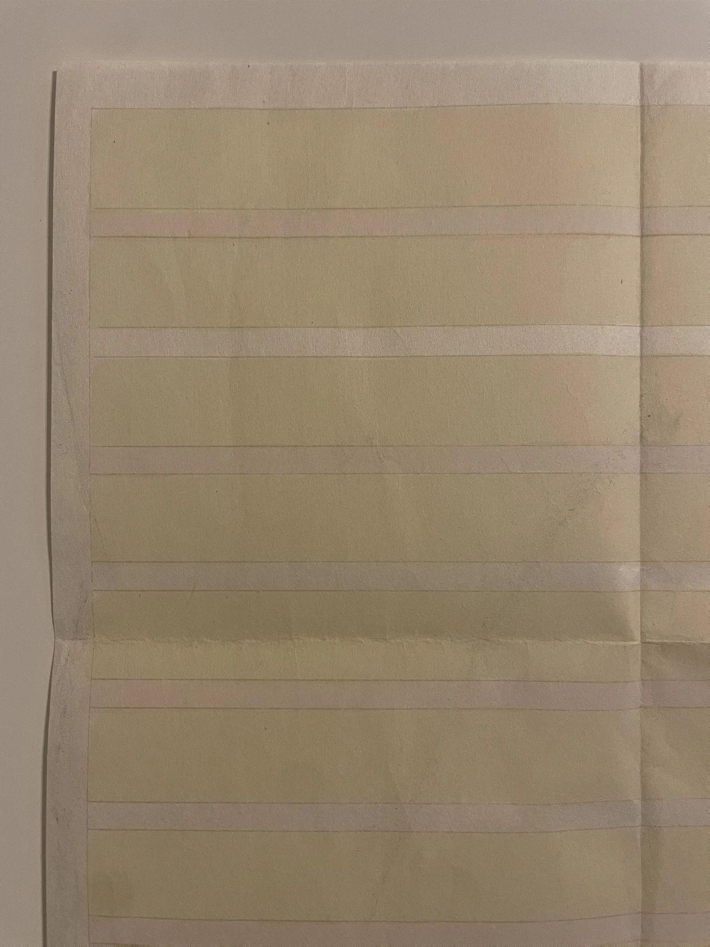 Agnes Martin Signed 1980's Print on Thin Paper - Bild 3 aus 7