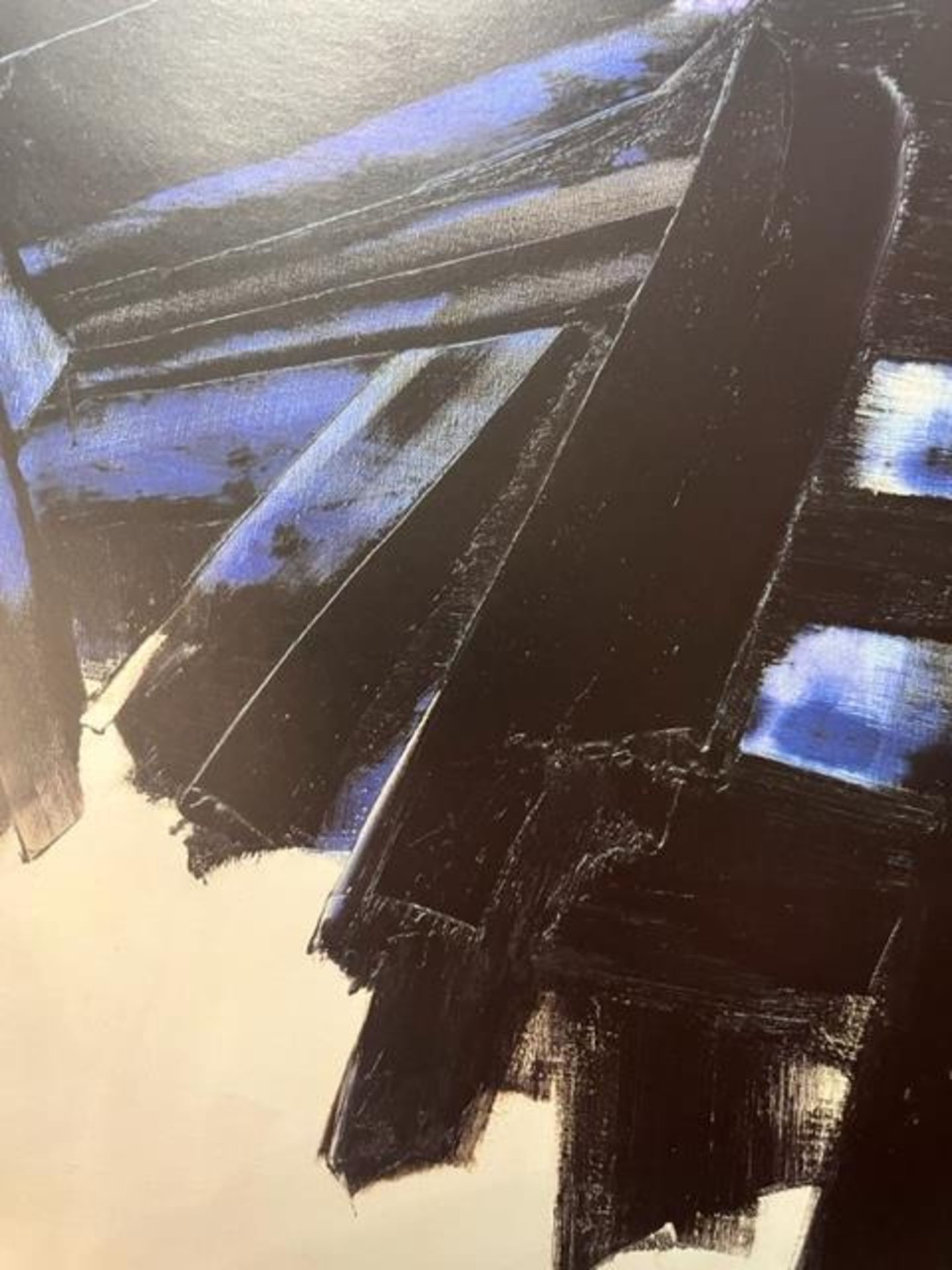 Pierre Soulages "Untitled" Print. - Image 6 of 6