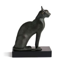 Ptolemaic Period Cat Sculpture