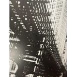 Berenice Abbott "El, Second and Third Avenue Lines" Print.