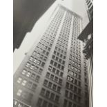 Berenice Abbott "Canyon: Broadway and Exchange Place" Print.