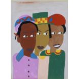 William Henry Johnson "Three Children, 1940" Print