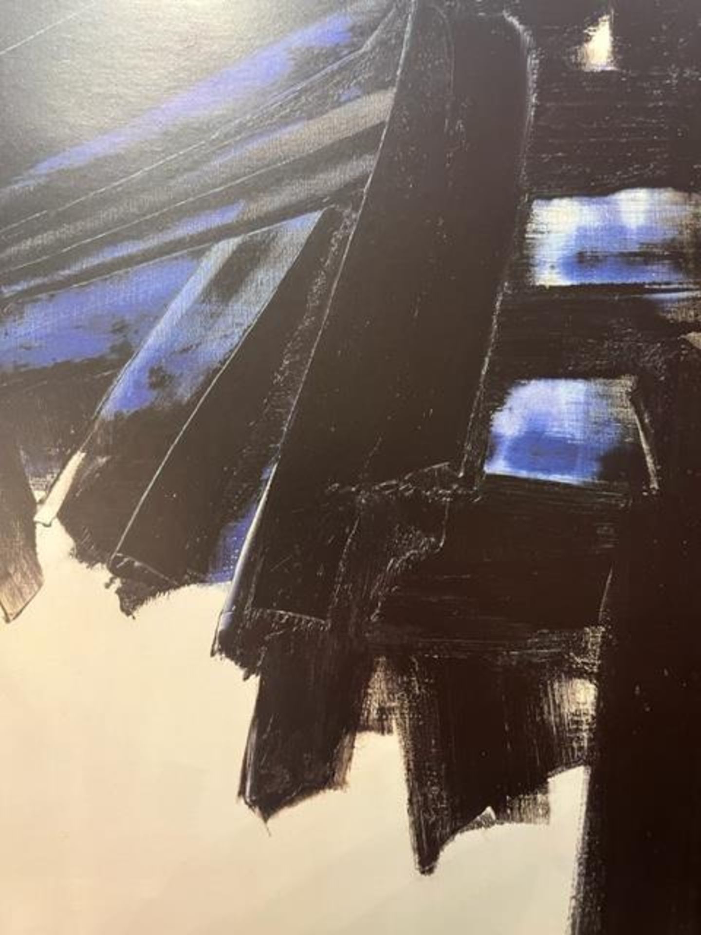 Pierre Soulages "Untitled" Print. - Image 5 of 6